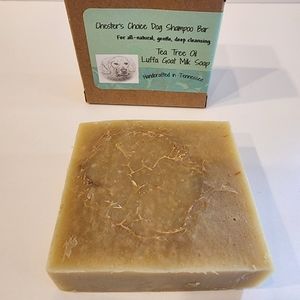 Tea Tree Oil Luffa Goat Milk Pet Soap Bar